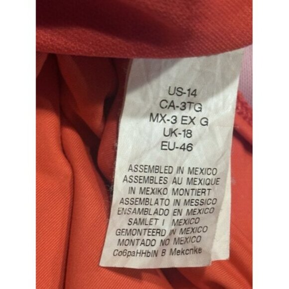 Ralph Lauren Ruffled One-Piece Swimsuit Sz 14 Underwire Suplice Slimming Ruched - Picture 6 of 9